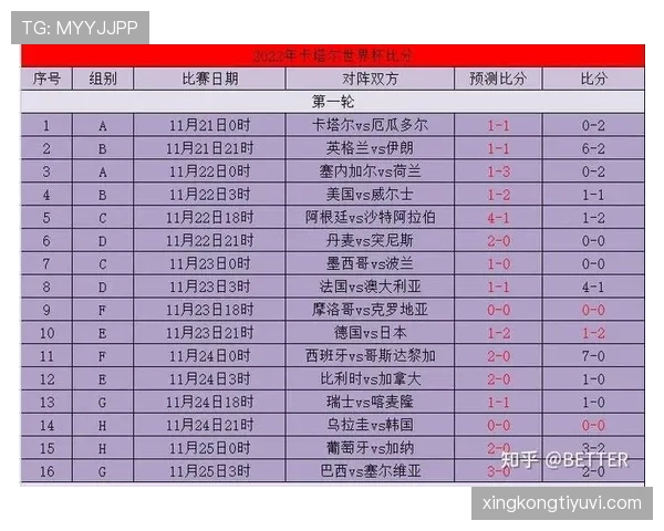 世界杯B组卡塔尔最终排名预测